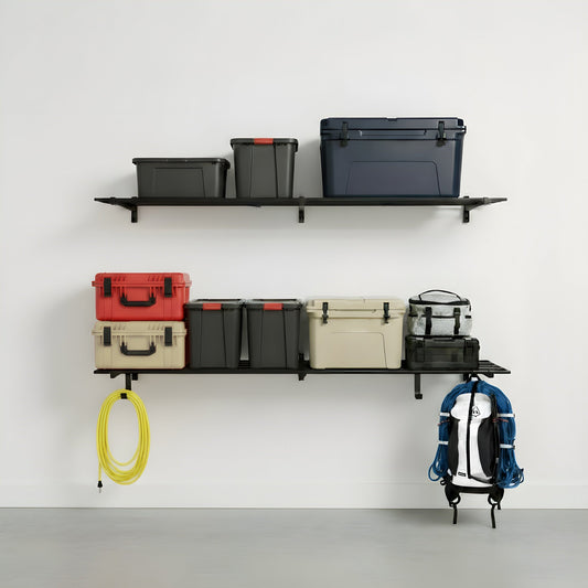 Bristol 6 ft. Garage Wall-Mount Shelves – 2 Pack