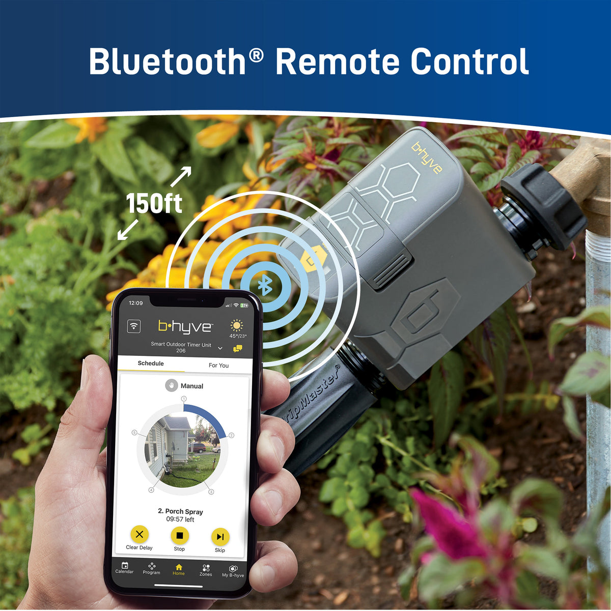 Orbit B-hyve Gen 2 Smart Hose Watering Timer with Hub